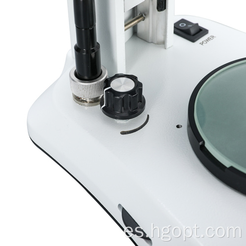 Microscopio estéreo de investigación con luz LED ajustable